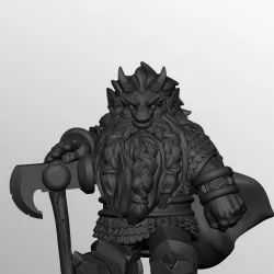 Dark Dwarf Warrior