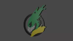 Deku Vigilante keychain + free keychain file