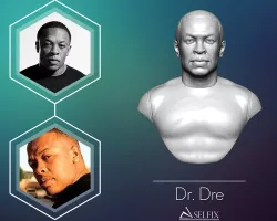 Dr Dre Bust 3D print model