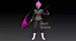 DRAGON BALL ROSE GOKU DRAGON BALL SUPER