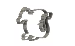 Dragon cookie cutter