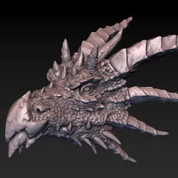 Dragon head