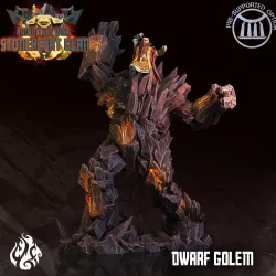 Dwarf Elementalist & Golem