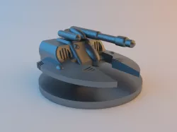 Epic 40k Eldar Falcon Revised