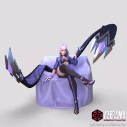Evelynn K/DA Ready for 3D Printing