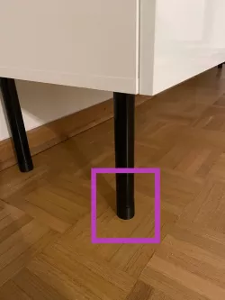 extended foot/Fuß/Stand M10x1,5