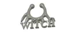 fake nose hook FAKE NIPPLE PIERCING WITCH Female Septum Barbaella male Non-Piercing Body Jewellery Bondage Weight femJ-44 3d print cnc
