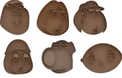 Family Guy cookie cutters pack