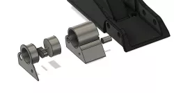 Fanatec CSL pedal rumble motor mount