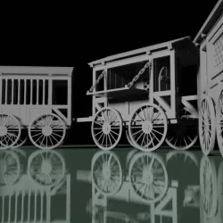 Fantasy RPG Wagon Set 28MM