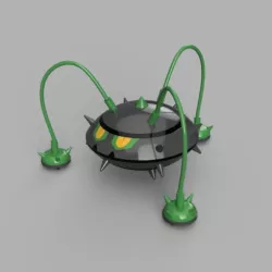 Ferrothorn Pokemon articulated