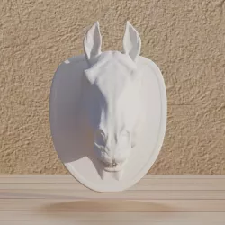 File: Horse Trophy animals in digital format