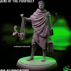 Florianos Violacius, Human Cleric