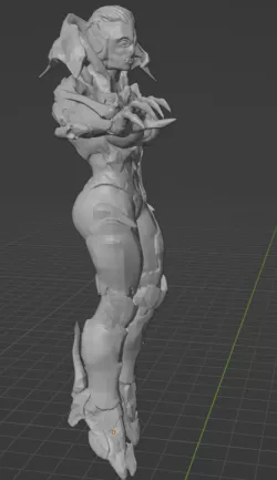 Flying Female Didact
