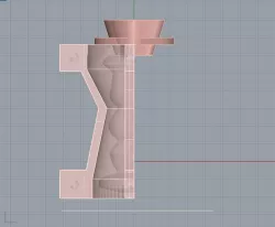 Four part 3D printed mold