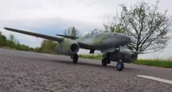Freewing Me-262 cockpit and flap mods