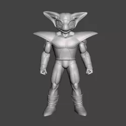 Frog Face 3D Model
