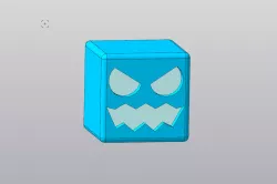Geometry Dash cube