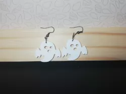 Ghost & Batman Earrings