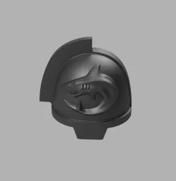 Grey Shark Lads Aggressor Shoulder pad