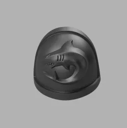 Grey Shark Lads Troop Shoulder pad