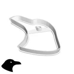 Halloween cookie cutters - #52 - crow