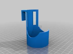 Hammer Holder with cut for belt
