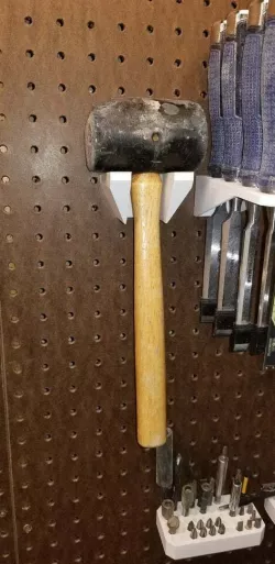 Hammer / Mallet Pegboard Bracket