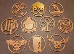 Harry Potter Christmas Ornaments