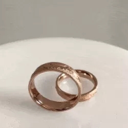Homemade Gold wedding ring (using 3D printing)