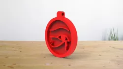 Horus eye pendant
