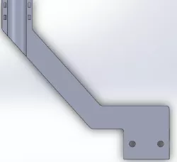Hot Bed Cable Support ENDER 5 PLUS
