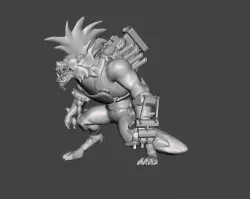 Hyena Warwick 3D Model