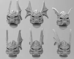In Midnight Clad - More Skully Helmets