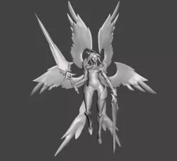 Kayle (Last form) 3D Model