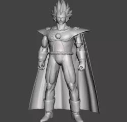 King Vegeta 3D Model