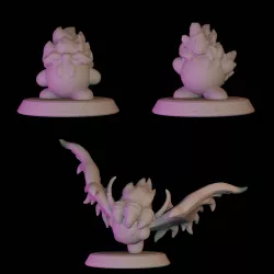 Kirby Fire Ability Kirby and the Forgotten Land Figure Pack