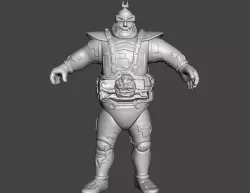 KRANG AND ANDROID BODY 11" TMNT ( TEENAGE MUTANT NINJA TURTLES) COMPLETE
