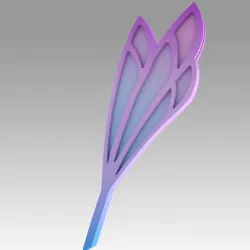 League Of Legends LOL Elderwood Xayah Cosplay Weapon Prop