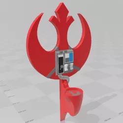 Lightsaber Wall Mounts - Rebellion & Imperial