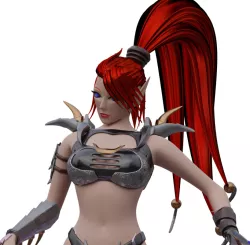 Lilly Hissyfit - Queen of Stabbies (Drukhari).