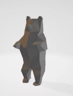 LOW POLY BEAR
