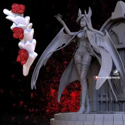 Mabinogi Succubus Queen Hair Pin Accessory Cosplay