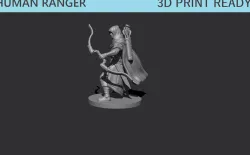 Male Ranger Miniature