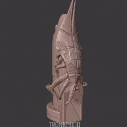 MASS EFFECT REAPER DICE TOWER (easyprint)