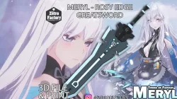 Meryl - Rosy Edge weapon - Tower of Fantasy