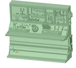 MF NAVIGATION CONSOLE SCALE 1/43