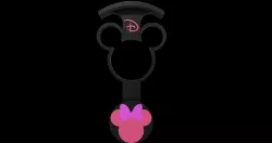Mickey Mouse Ears Wall Mount with Hook