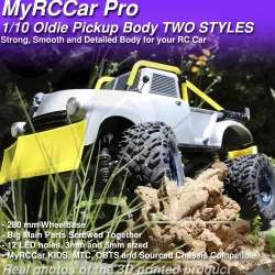MyRCCar 1/10 Oldie Pickup Two Styles RC car body