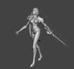 Nightraven Fiora 3D Model